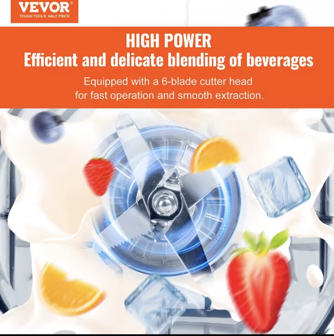 SucceBuy 2L Professional Smoothie Blender